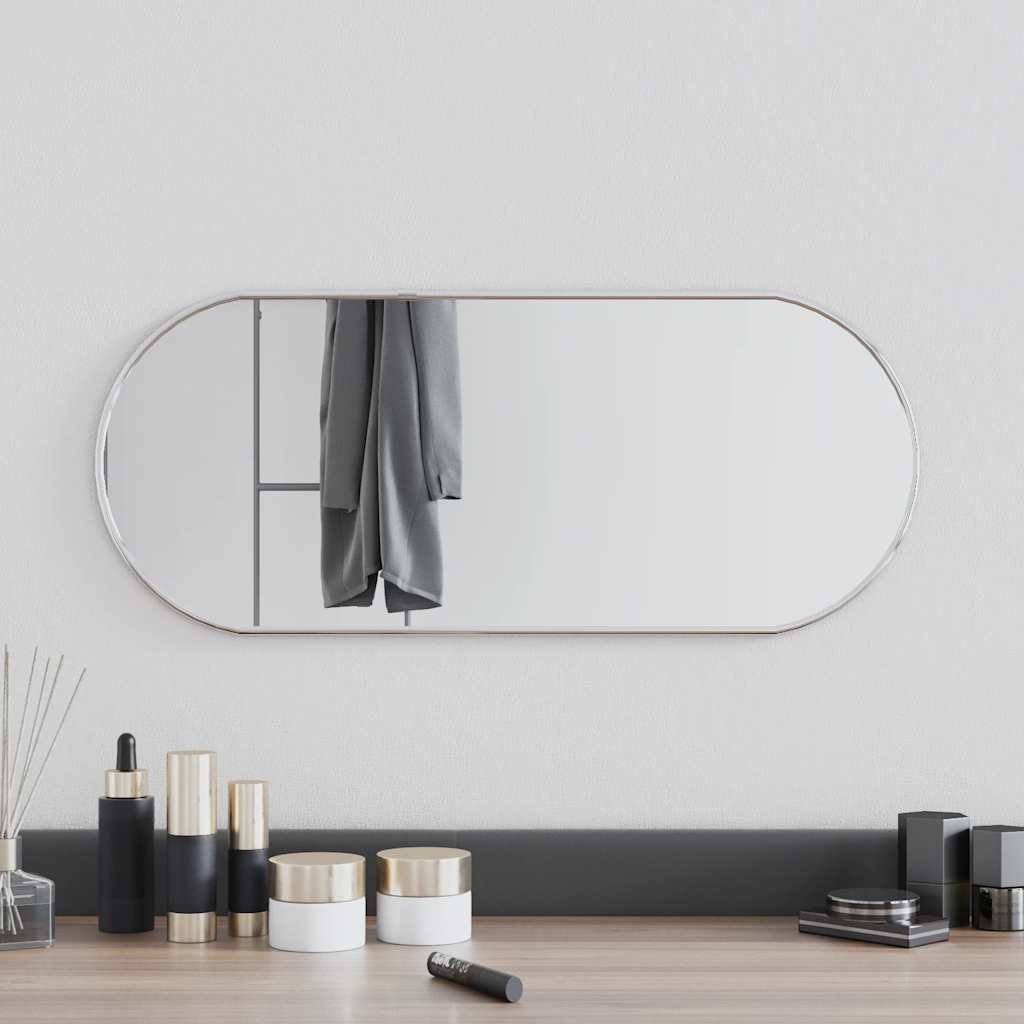 Maison Chic - Miroir mural Argenté 60x25 cm Ovale Maison Chic - Image 2