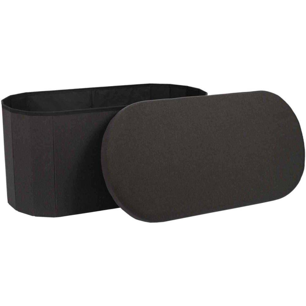 The Home Deco Factory - Coffre banc pliable en tissu Pills - Image 3