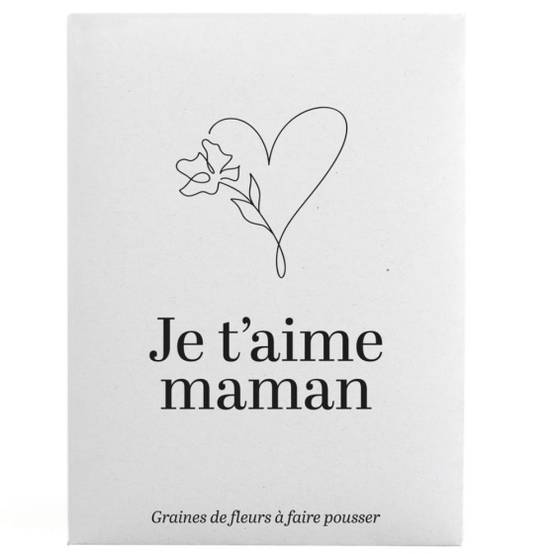 Radis et Capucine - Radis et Capucine - Sachet message - Maman je t'aime - Image 1