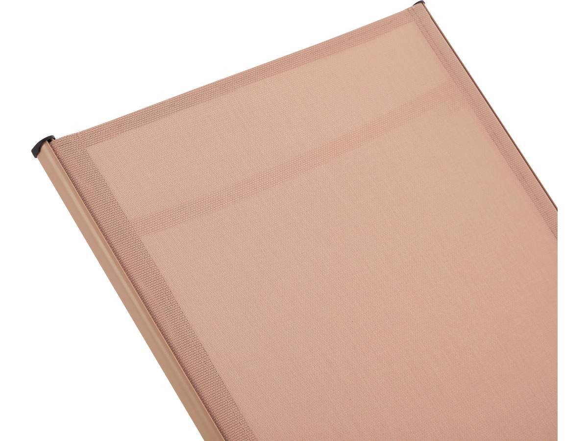 Lot De 2 Bains De Soleil En Métal Avec Accoudoirs "farniente" - Marron -habitat Et Jardin - Image 4