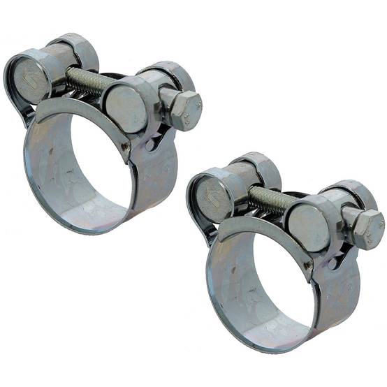 Huggy Tuyaux - Lot de 2 colliers à tourillon - Diamètre 26 à 28 mm - HUGGY TUYAUX