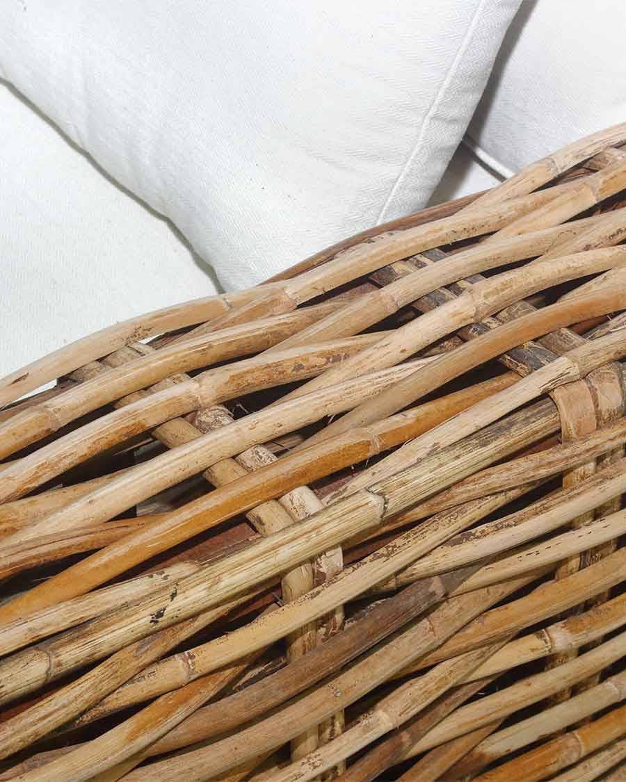 Cassiopée - Canapé de jardin en rotin 3 places - UNIQKA - Imagen 7
