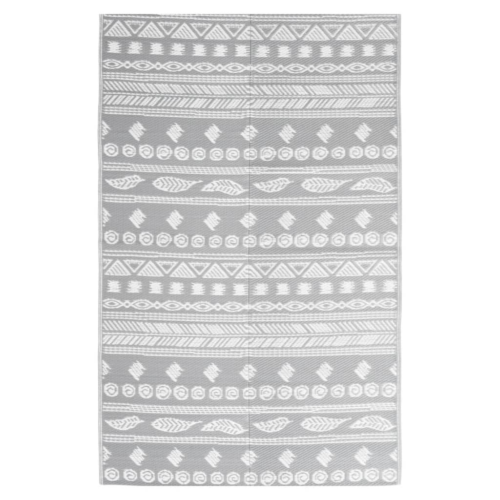 ComfortXL - Grand Tapis de Terrasse XL en PP Tissé pour Salon de Jardin Gris 190x290 cm – ComfortXL Outdoor Living - Image 2