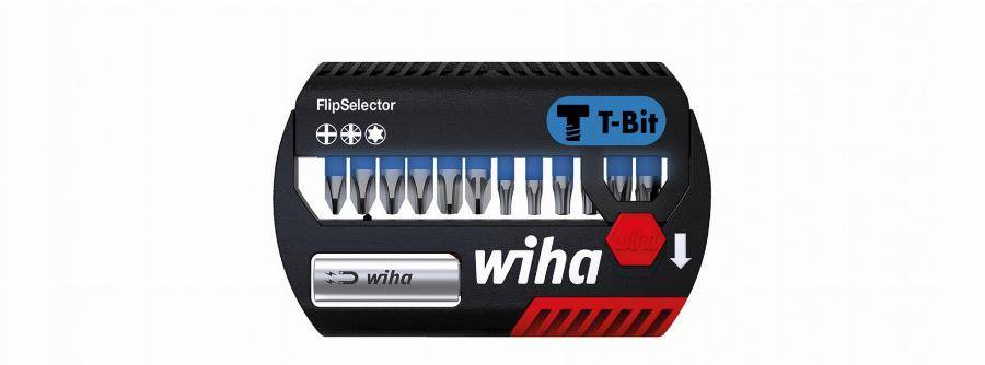 Embouts de vissage Philips Pozidriv et Torx FlipSelector WIHA - embout T 25 mm - 13 pièces - 41824