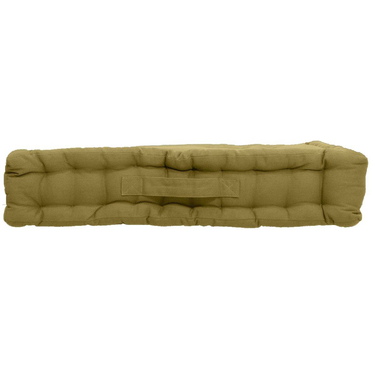 Enjoy Home - Coussin de Sol Uni "Panama" 50x50cm Bronze - Image 2
