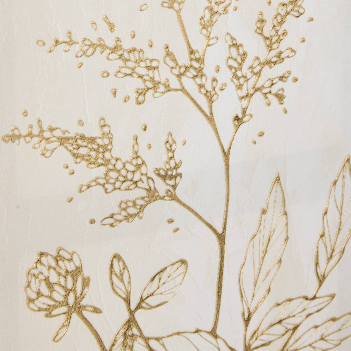 Atmosphera - Toile 3D Beryl blanc 30x60cm - Atmosphera Créateur d'intérieur - Image 1