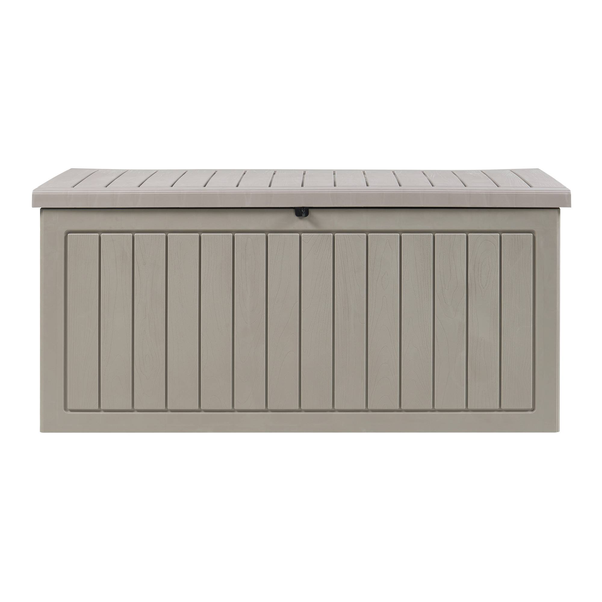 Casa.Pro - Coffre de rangement Filetto 124 x 53 x 57 cm effet bois beige casa.pro - Imagen 6