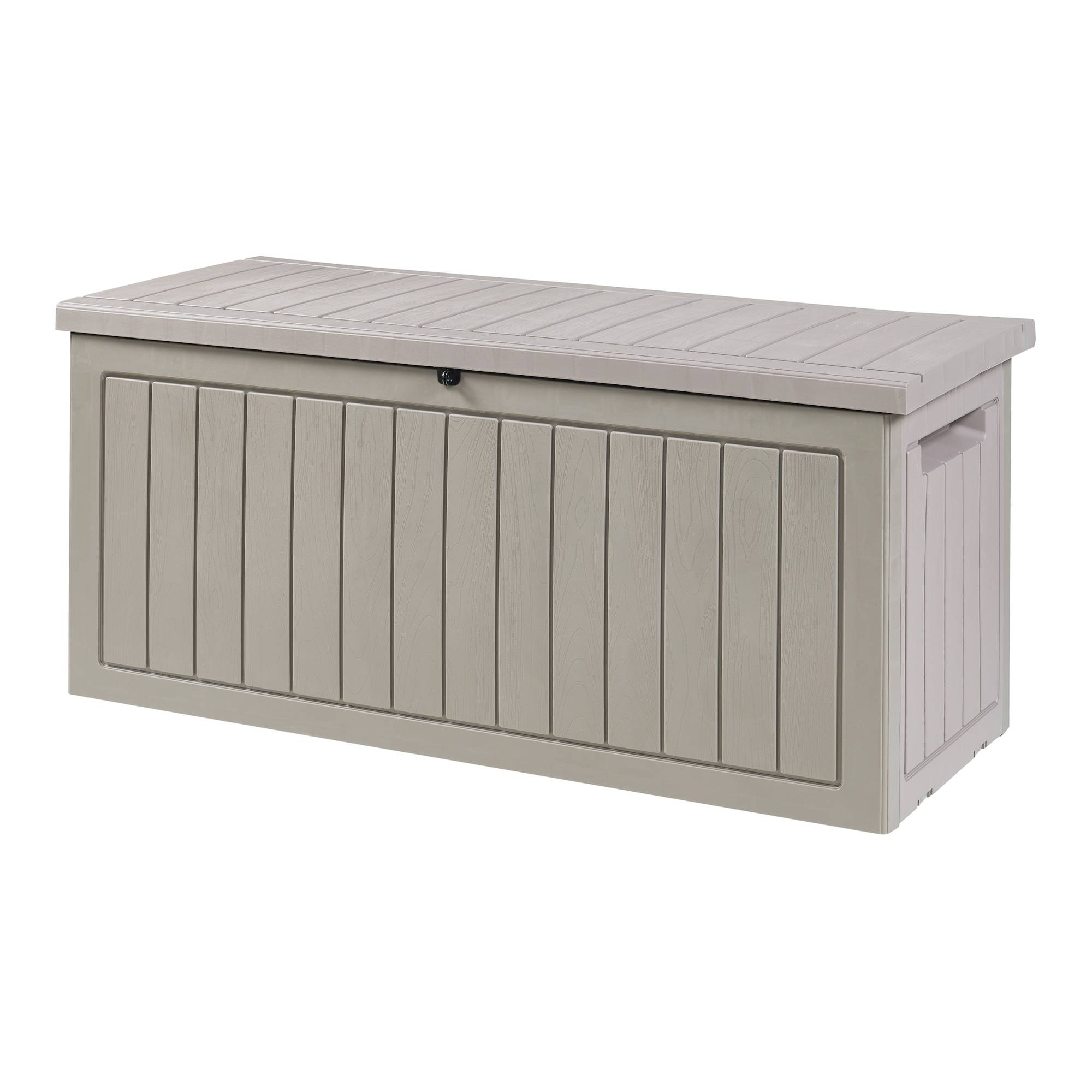 Casa.Pro - Coffre de rangement Filetto 124 x 53 x 57 cm effet bois beige casa.pro - Imagen 1