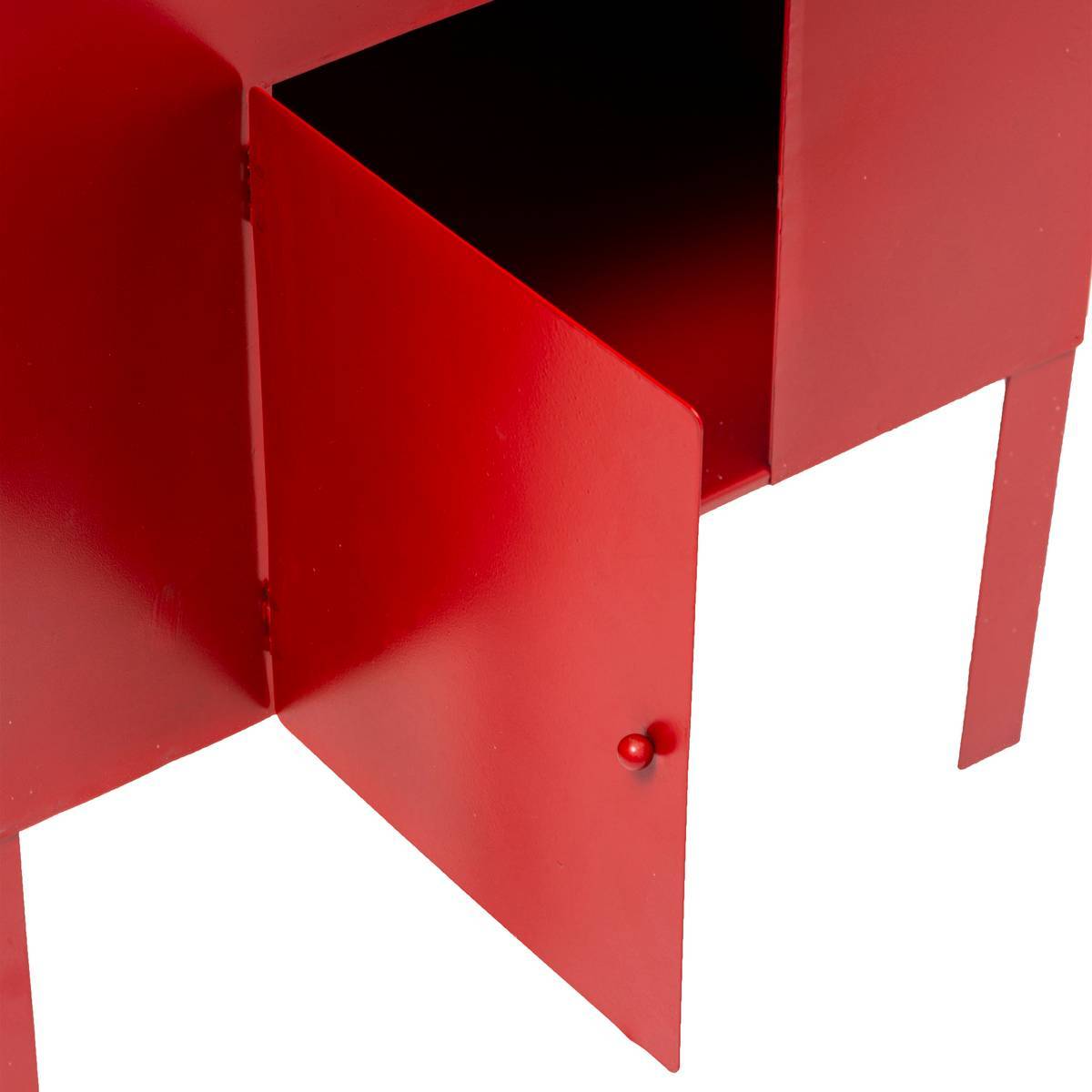Atmosphera - Grand Modèle Boite Lettres Rouge Métal H 80 - Atmosphera Créateur d'intérieur - Imagen 3