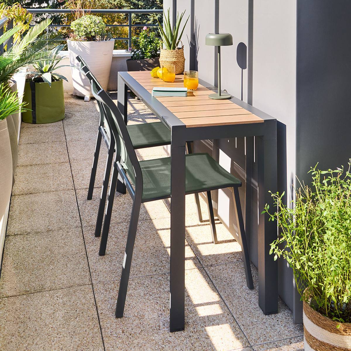 Hesperide - Table de jardin 2 places Evasion miel - Hespéride - Image 1