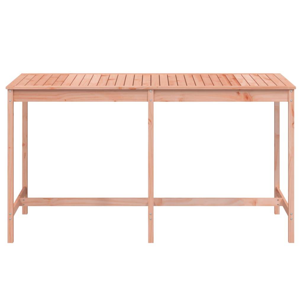 Table de jardin bois massif douglas 203,5 x 90 x 110 cm - PANGIVO - Image 4
