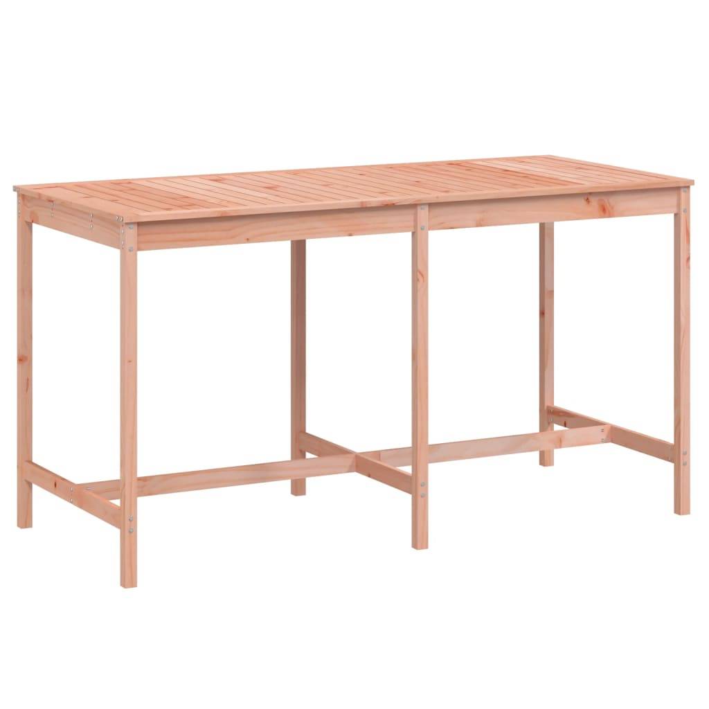 Table de jardin bois massif douglas 203,5 x 90 x 110 cm - PANGIVO - Image 2