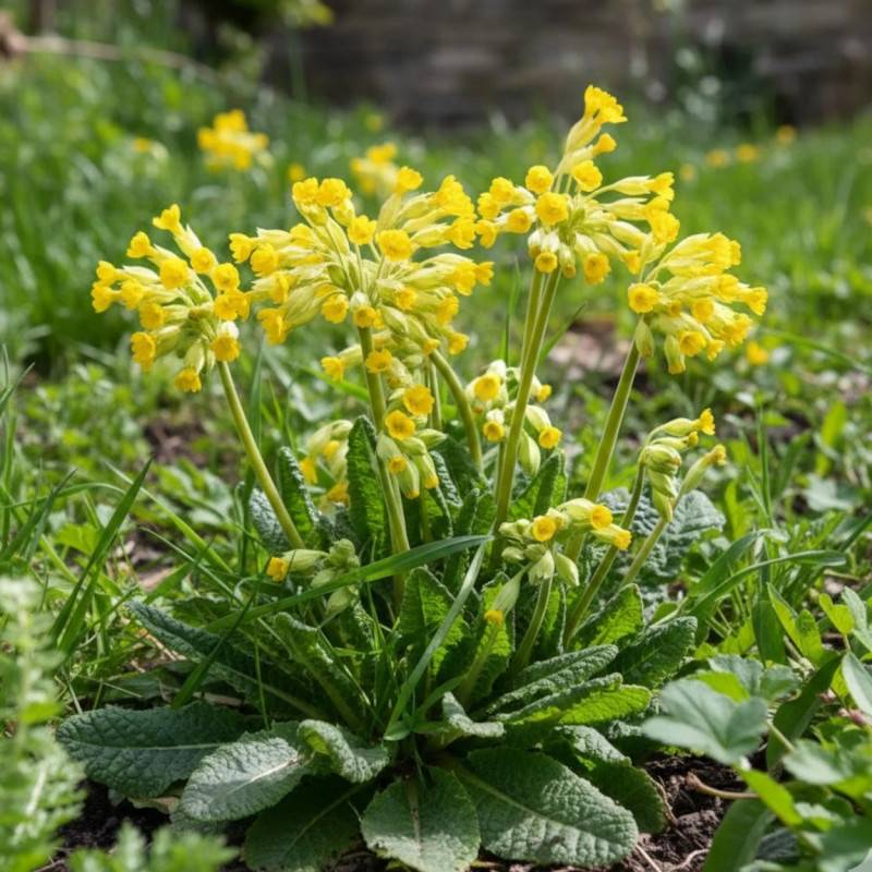 Primevère officinale, Coucou à fleurs Jaune/ - feuillage Caduc - Godet - 5/20 cm