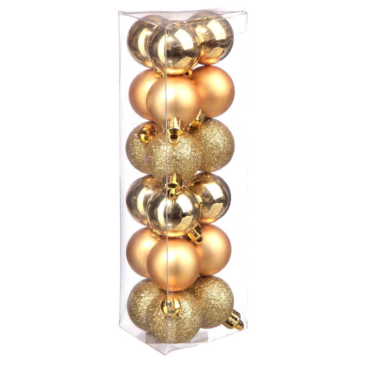 Fééric Lights & Christmas - Lot de 18 boules D.3cm or - Atmosphera Créateur d'intérieur - Imagen 1