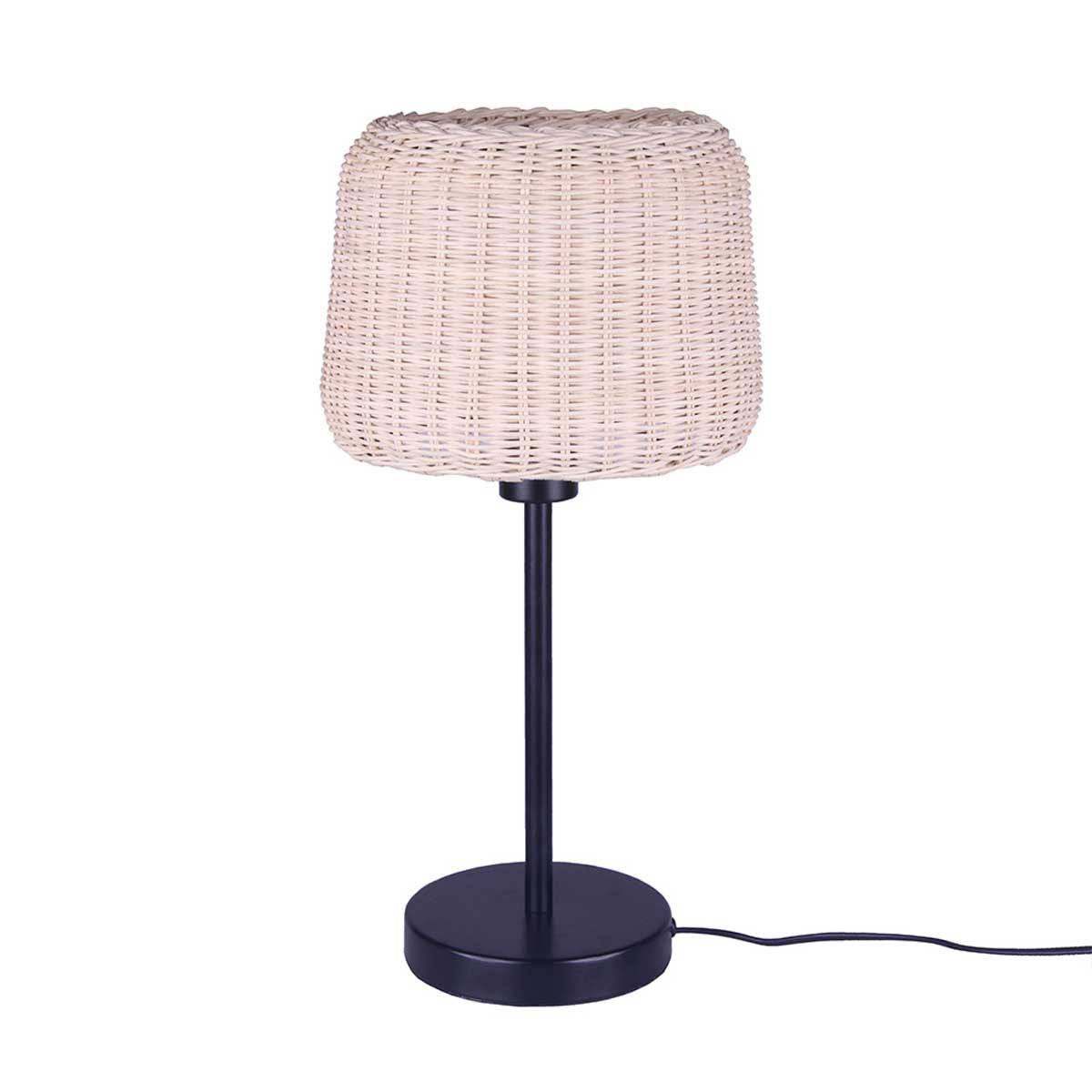 Lumisky - Lampe intérieur ISIDORA Beige Rotin H44CM - Imagen 1