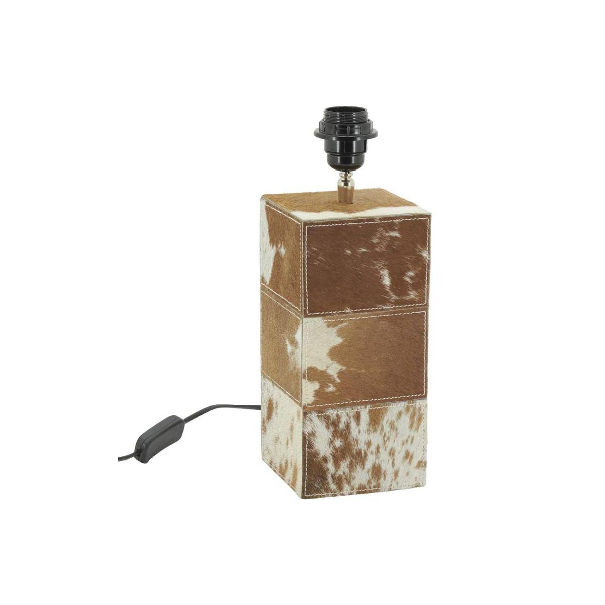 Aubry Gaspard - Pied de lampe en peau de vache - Imagen 1