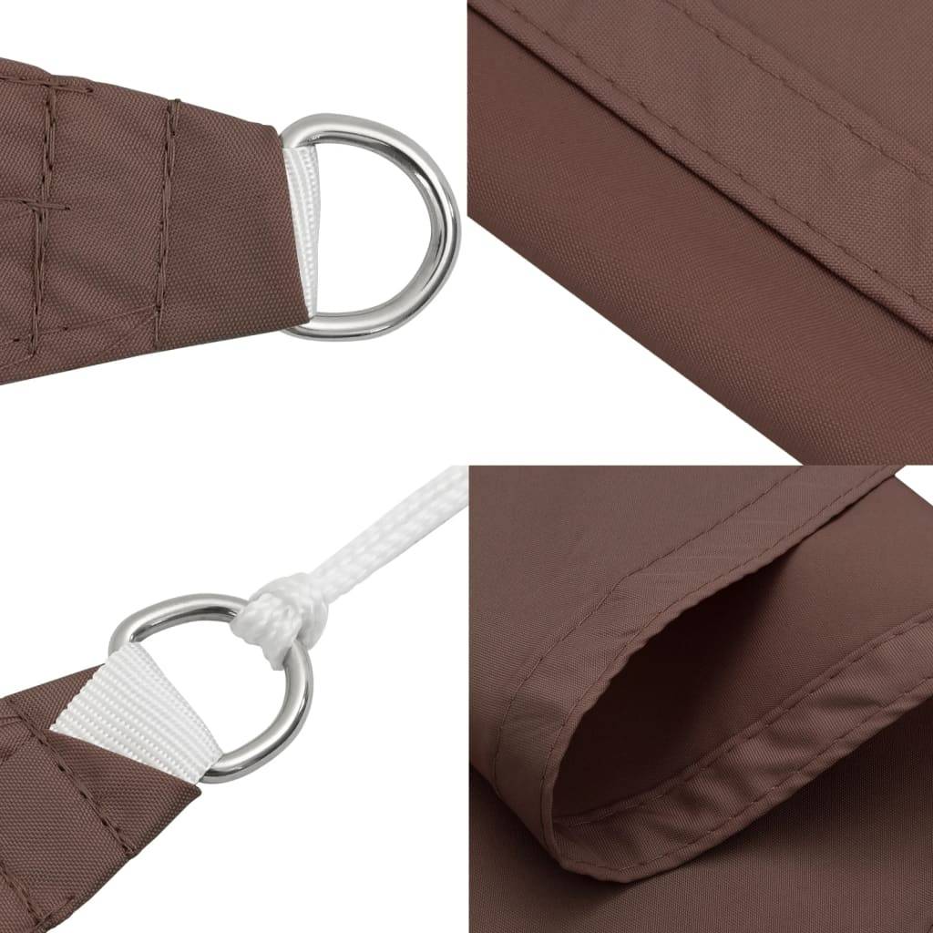 Coussin/parasol polyuréthane marron 4 x 4 m - Prolenta premium p333.0 - Image 7