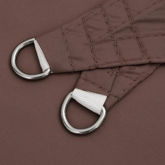 Coussin/parasol polyuréthane marron 4 x 4 m - Prolenta premium p333.0 - Image 6