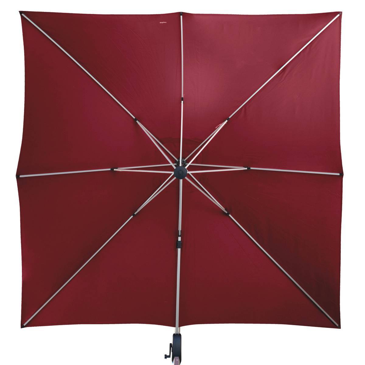 Hesperide - Toile de parasol "Equador" bordeaux 3x3m en polyester Hespéride - Imagen 2