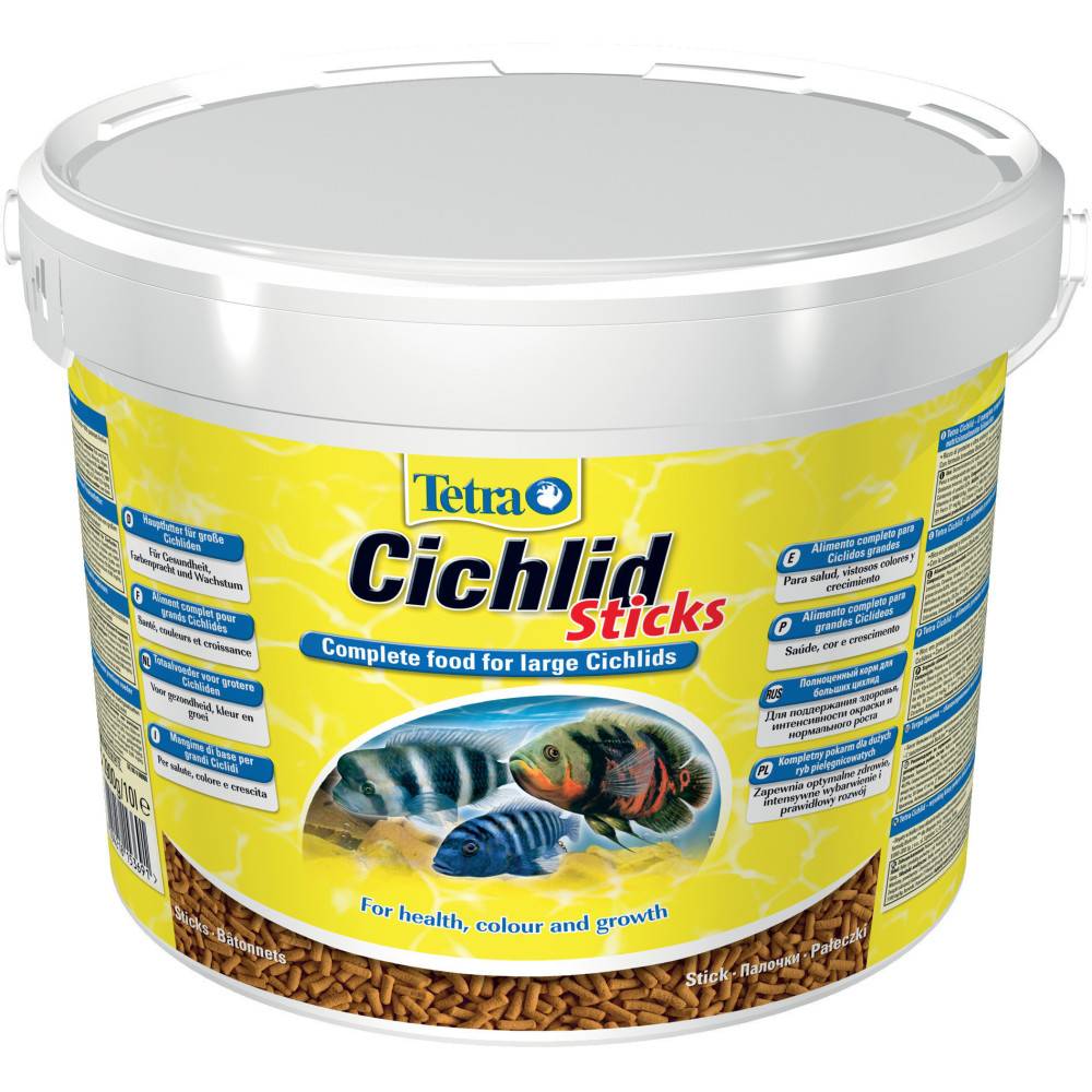 Tetra - Cichlid sticks 2.9kg - 10 L nourriture pour grands Cichlidés - Image 1