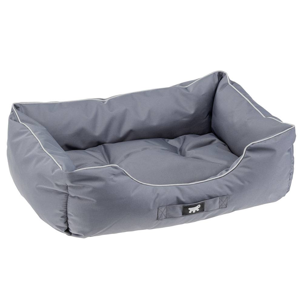 Ferplast - Ferplast Panier Chien Coussin Chien Petite taille Tissu anti-rayures Lavable en machine à 30°CMatelas pour chien imperméable 55 x 45 x 20 cm.Gris - Imagen 1