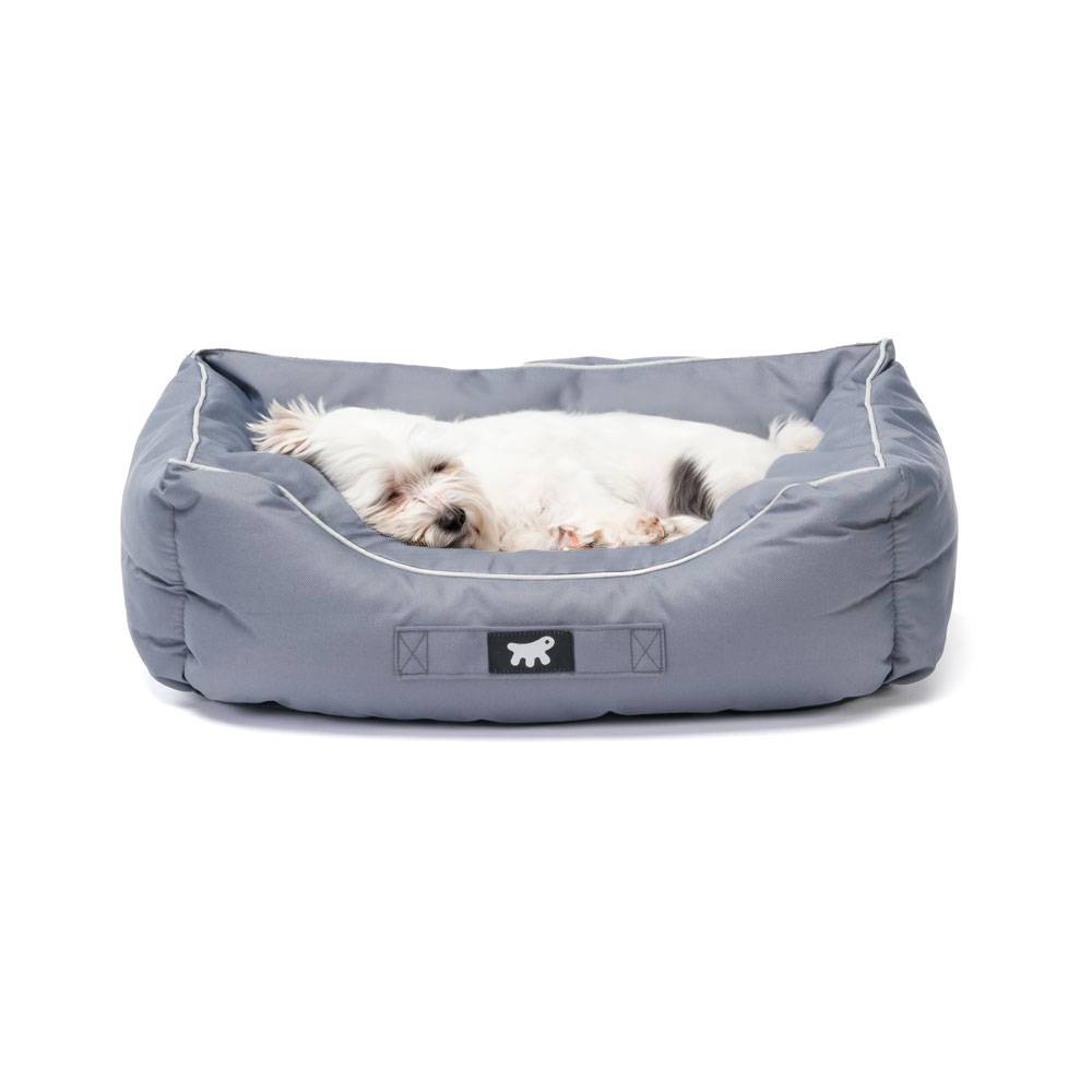Ferplast - Ferplast Panier Chien Coussin Chien Petite taille Tissu anti-rayures Lavable en machine à 30°CMatelas pour chien imperméable 55 x 45 x 20 cm.Gris - Imagen 4
