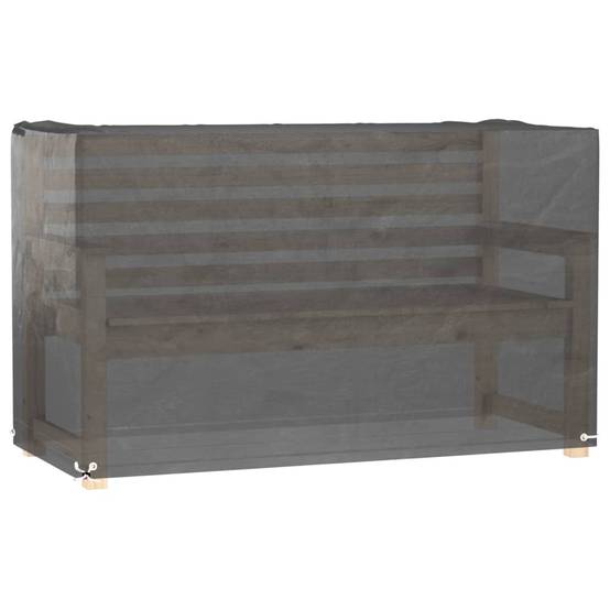 2 pcs Housses salon de jardin - Housses de protection 8œillets 170x94x70cm rectangulaire - Image 2