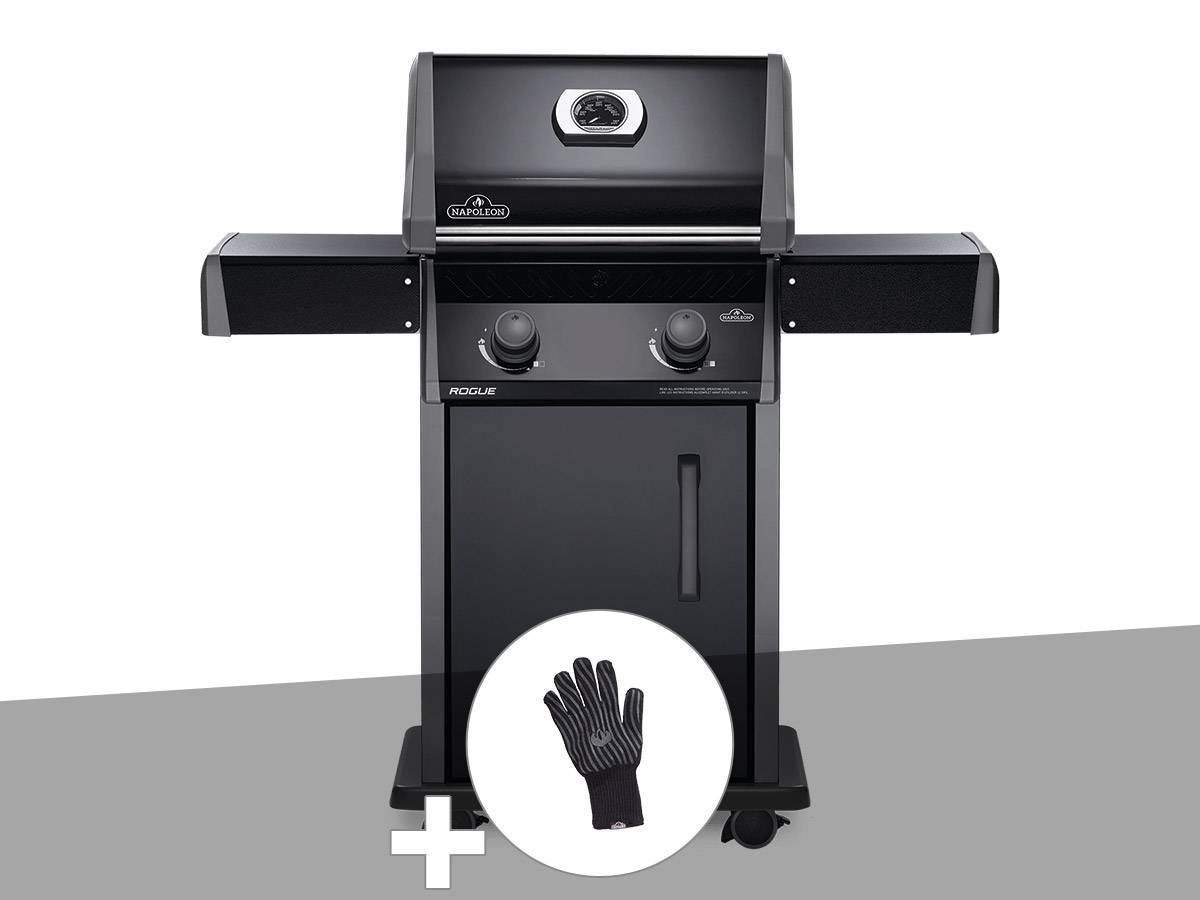 Napoleon - Barbecue à gaz Rogue 325 + Gant résistant à la chaleur - Napoleon