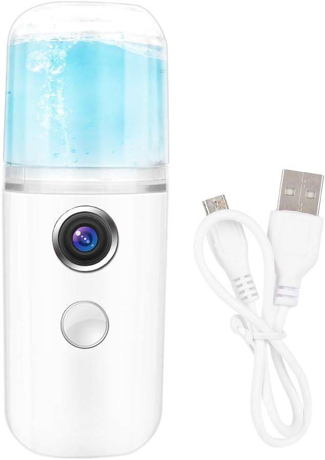 Vendos85 - Brumisateur visage nano hydratant USB 30 ml Blanc