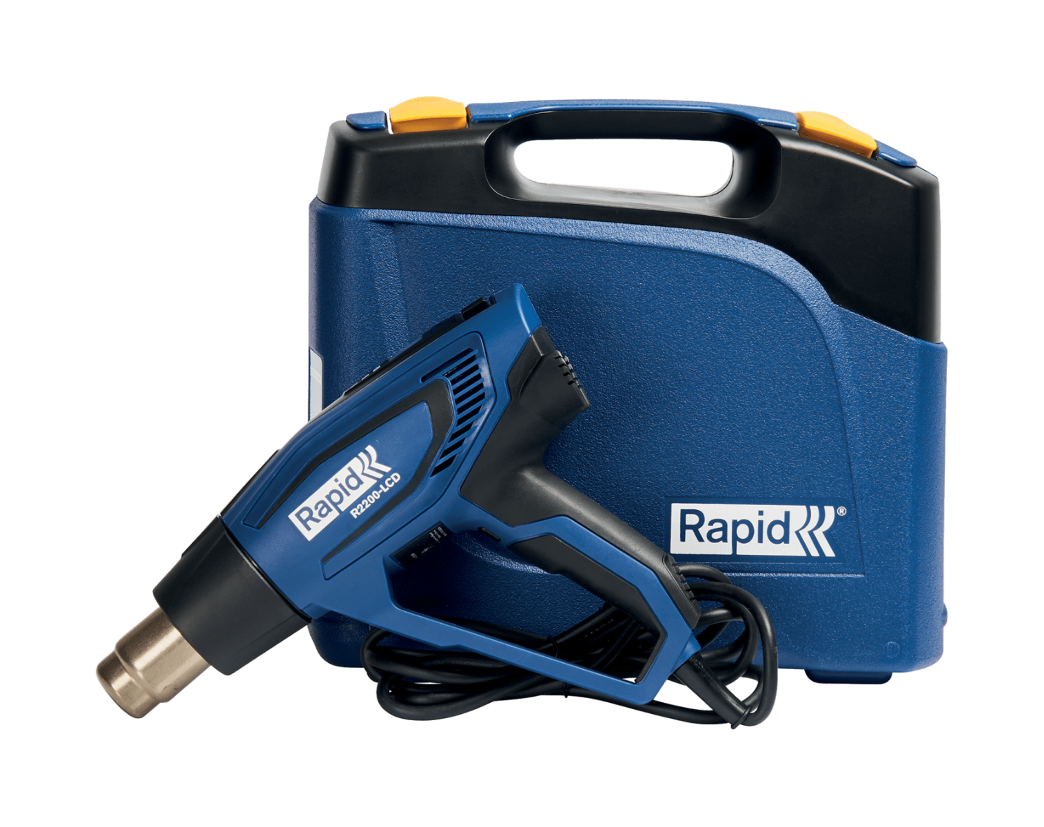 Pistolet à air chaud Rapid R2200-LCD - 2200 W - RAPID-ISABERG - Coffret - 5001448 - Imagen 1