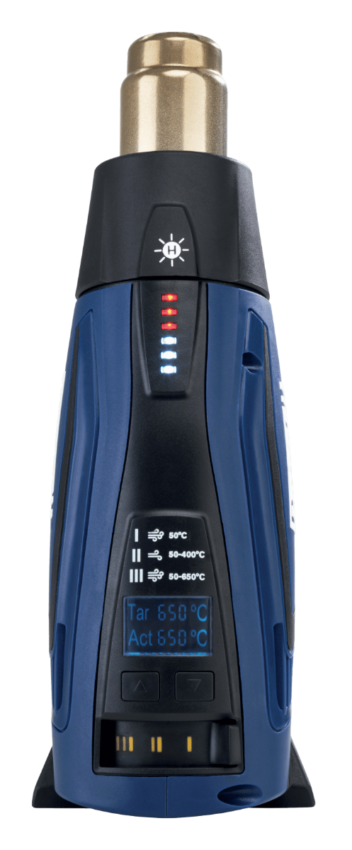 Pistolet à air chaud Rapid R2200-LCD - 2200 W - RAPID-ISABERG - Coffret - 5001448 - Imagen 4