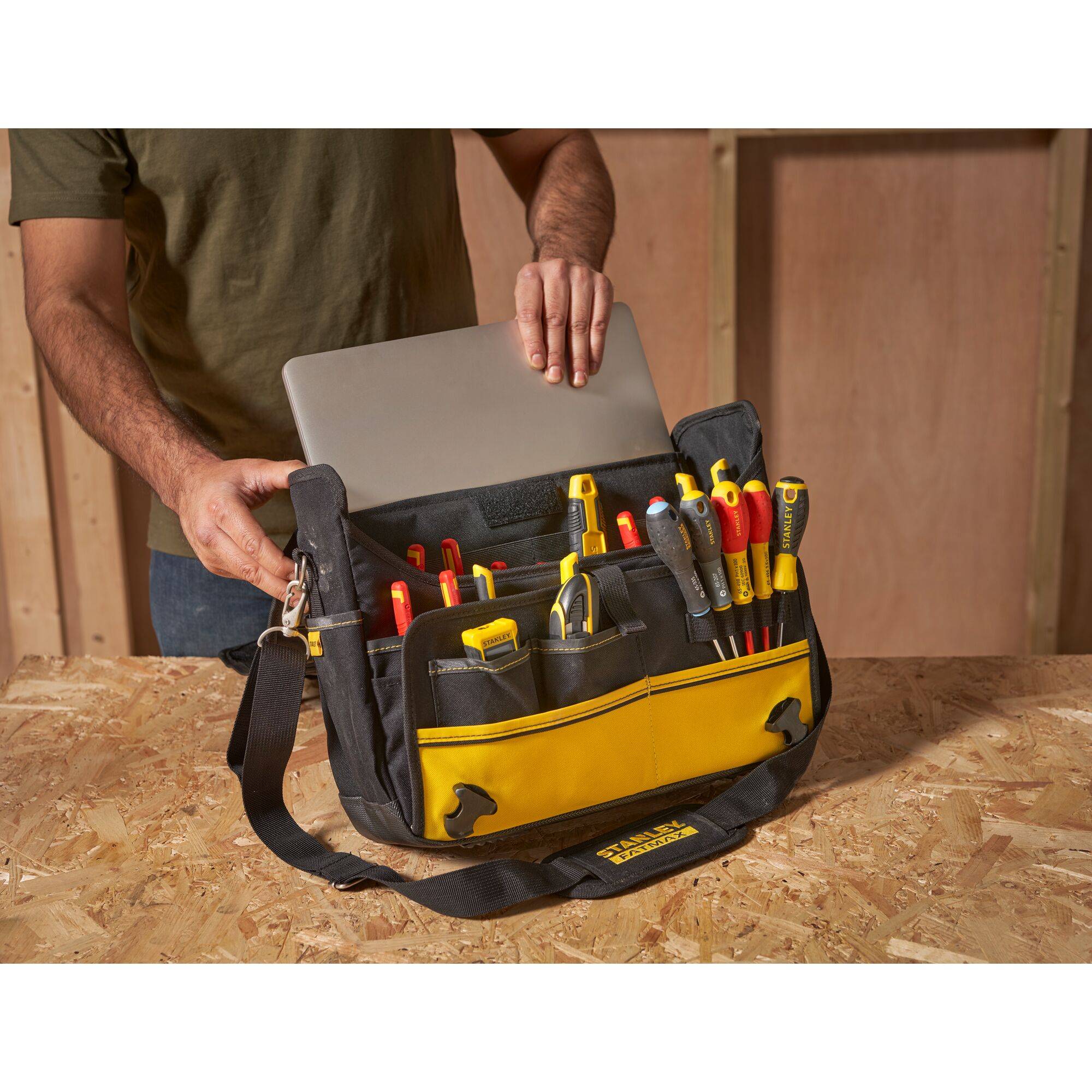 stanley - STANLEY FATMAX Sac 2 en 1 / Outils et PC - FMST1-80149 - Imagen 4