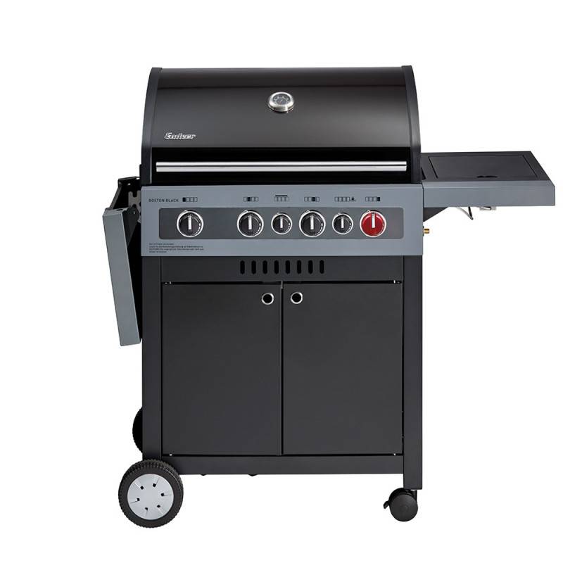 Barbecue gaz Boston Black 4 IK Turbo - ENDERS - 4 brûleurs dont 1 Turbo Zone - Imagen 6