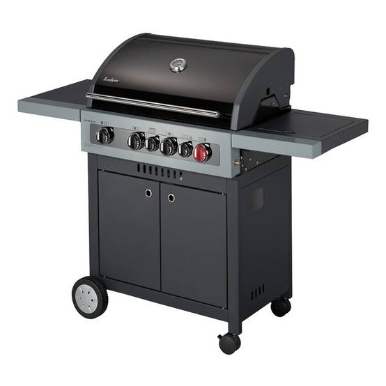 Barbecue gaz Boston Black 4 IK Turbo - ENDERS - 4 brûleurs dont 1 Turbo Zone - Imagen 1