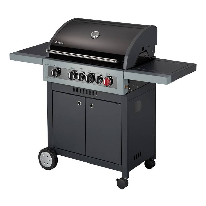 Barbecue gaz Boston Black 4 IK Turbo - ENDERS - 4 brûleurs dont 1 Turbo Zone - Imagen 1