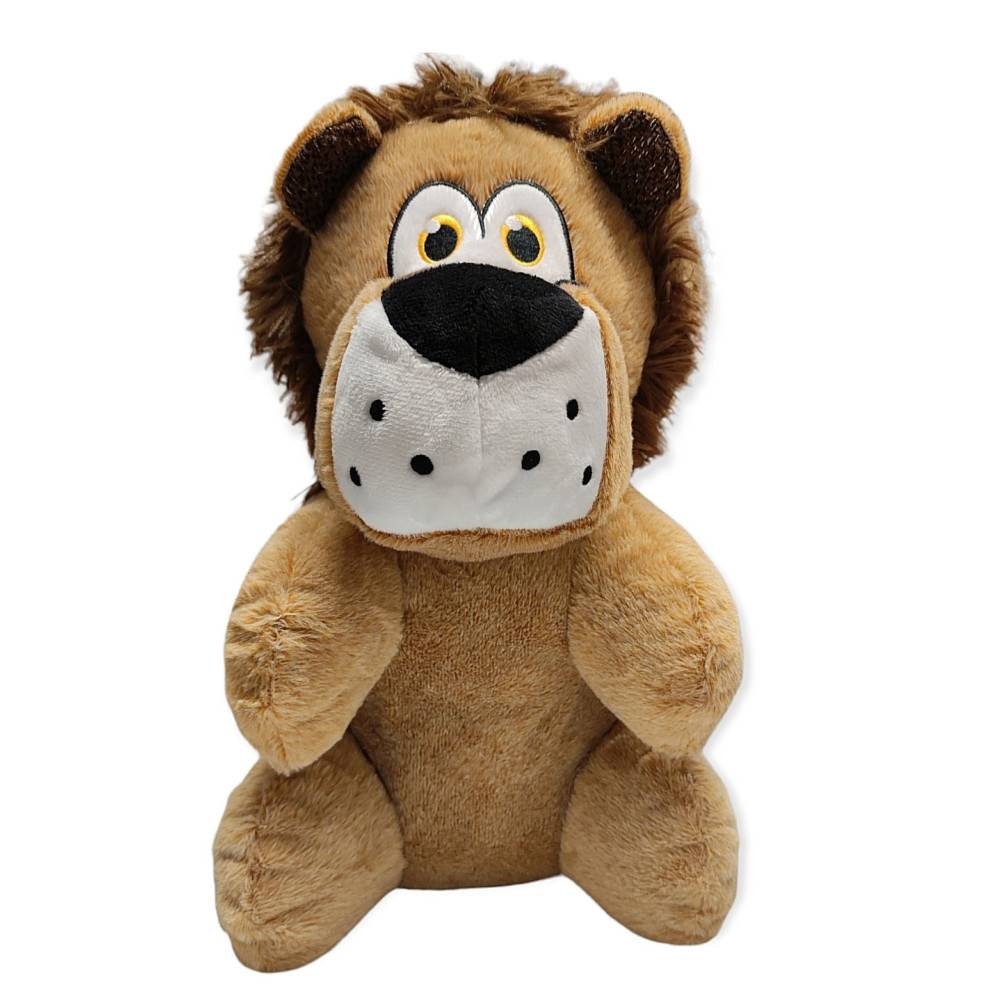 Flamingo - Peluche Henny Lion couleur brun 37cm jeux pour chien - Imagen 1