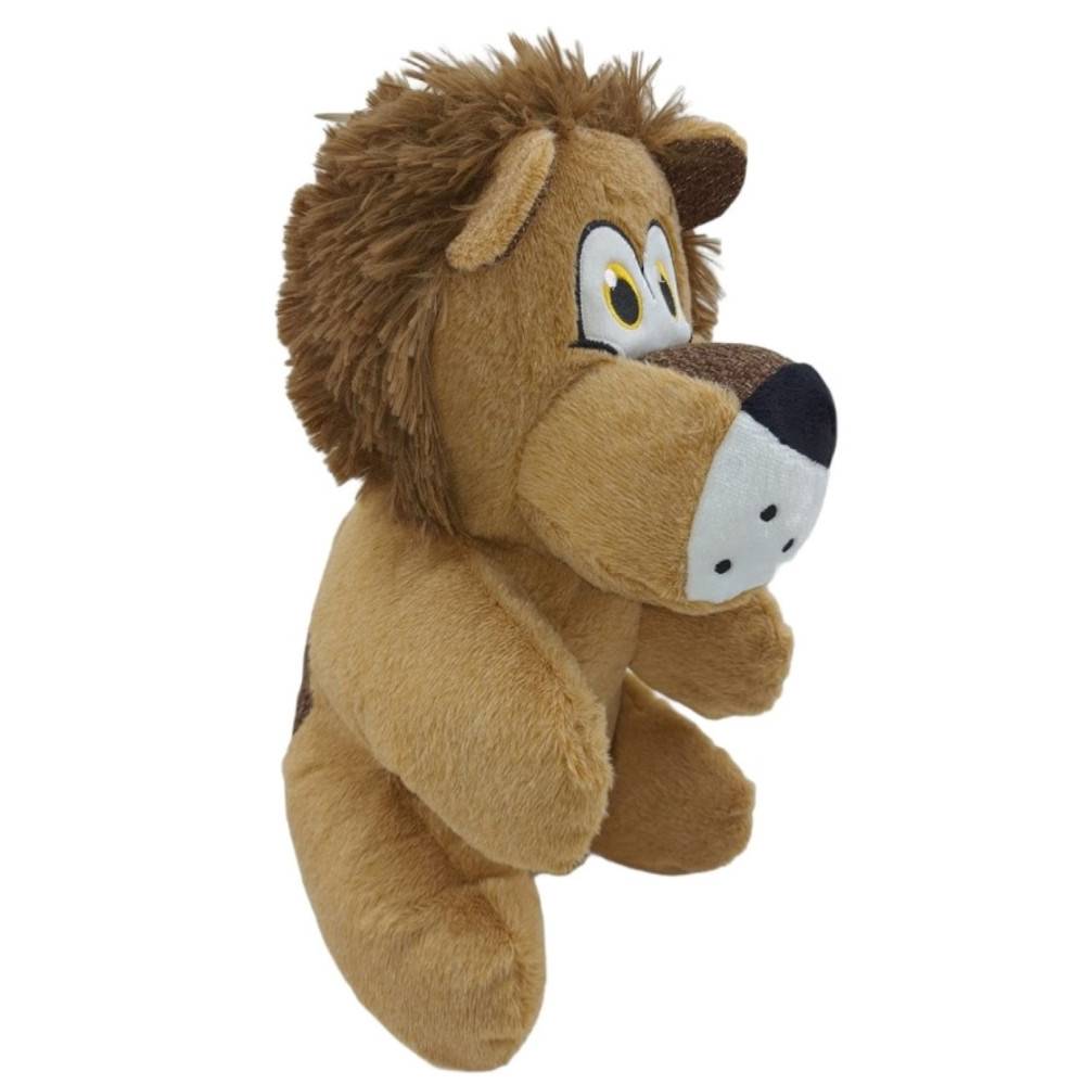 Flamingo - Peluche Henny Lion couleur brun 37cm jeux pour chien - Imagen 3