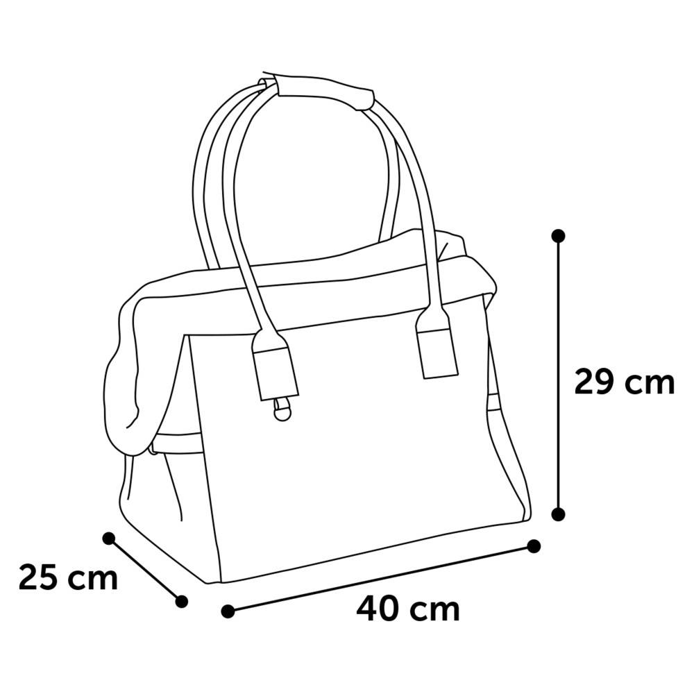 Flamingo - Sac de transport Kuzco Brun 40cm L x 25cm l x 29cm H pour petit chien max 6 kg - Imagen 6