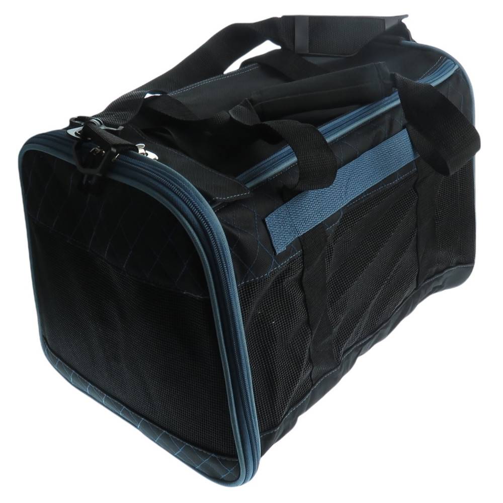 Sac de transport hakon, 29 x 43 x 29 cm noir, chien max 7 kg - Imagen 1