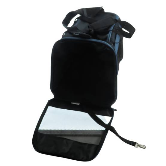 Sac de transport hakon, 29 x 43 x 29 cm noir, chien max 7 kg - Image 5