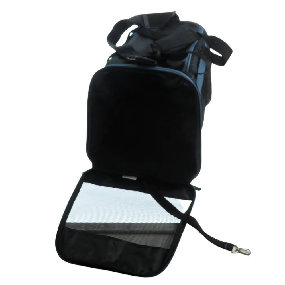 Sac de transport hakon, 29 x 43 x 29 cm noir, chien max 7 kg - Imagen 5