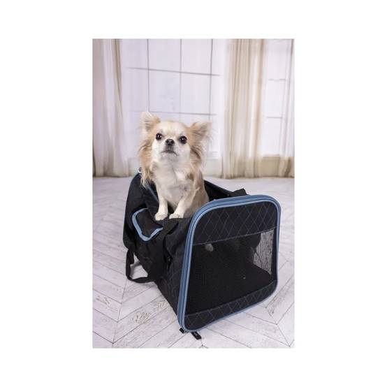 Sac de transport hakon, 29 x 43 x 29 cm noir, chien max 7 kg - Image 7