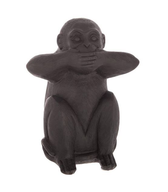 Atmosphera - Lot de 3 singes Sagesse H.23cm résine - Atmosphera Créateur d'intérieur - Image 7