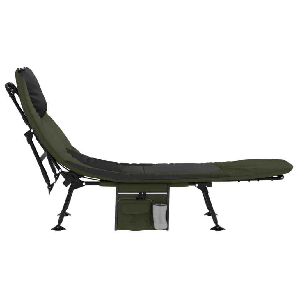 Prolenta Premium - Chaise longue pliante/transat  Thirja Vert  196 X 75 X 32-100 cm  - P87211V - Image 3