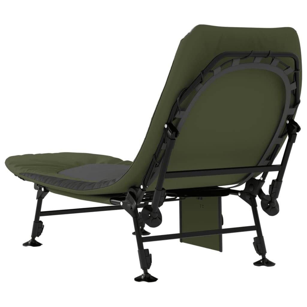 Prolenta Premium - Chaise longue pliante/transat Thirja Vert 196 X 75 X 32-100 cm - P87211V - Image 4