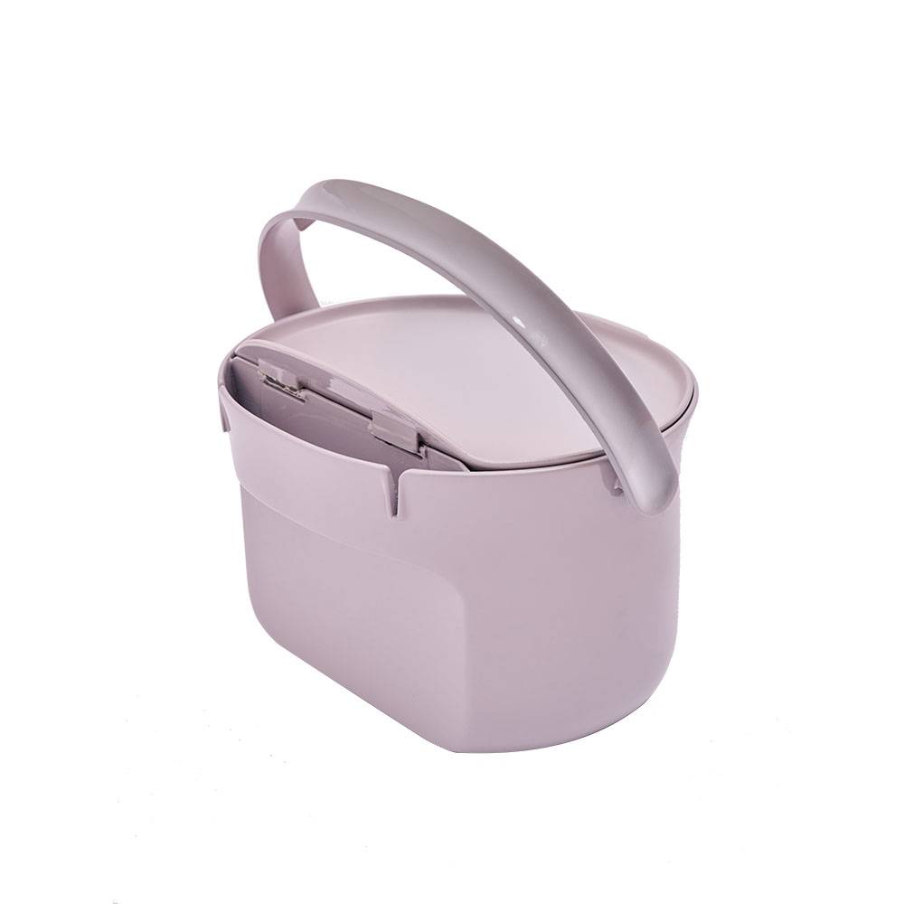 Poubelle à compost ORGANKO DAILY 3,3L gris clair SKAZA - Imagen 2
