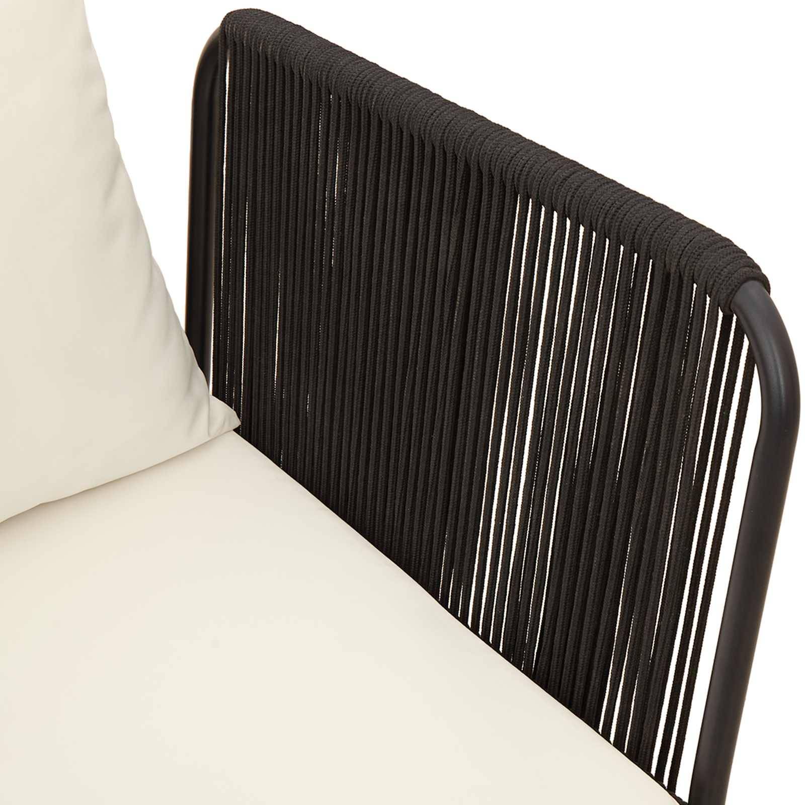 Vidaxl - Ensemble de salon de jardin 2 pc avec coussins Naturel vidaXL 42022066 - Image 8
