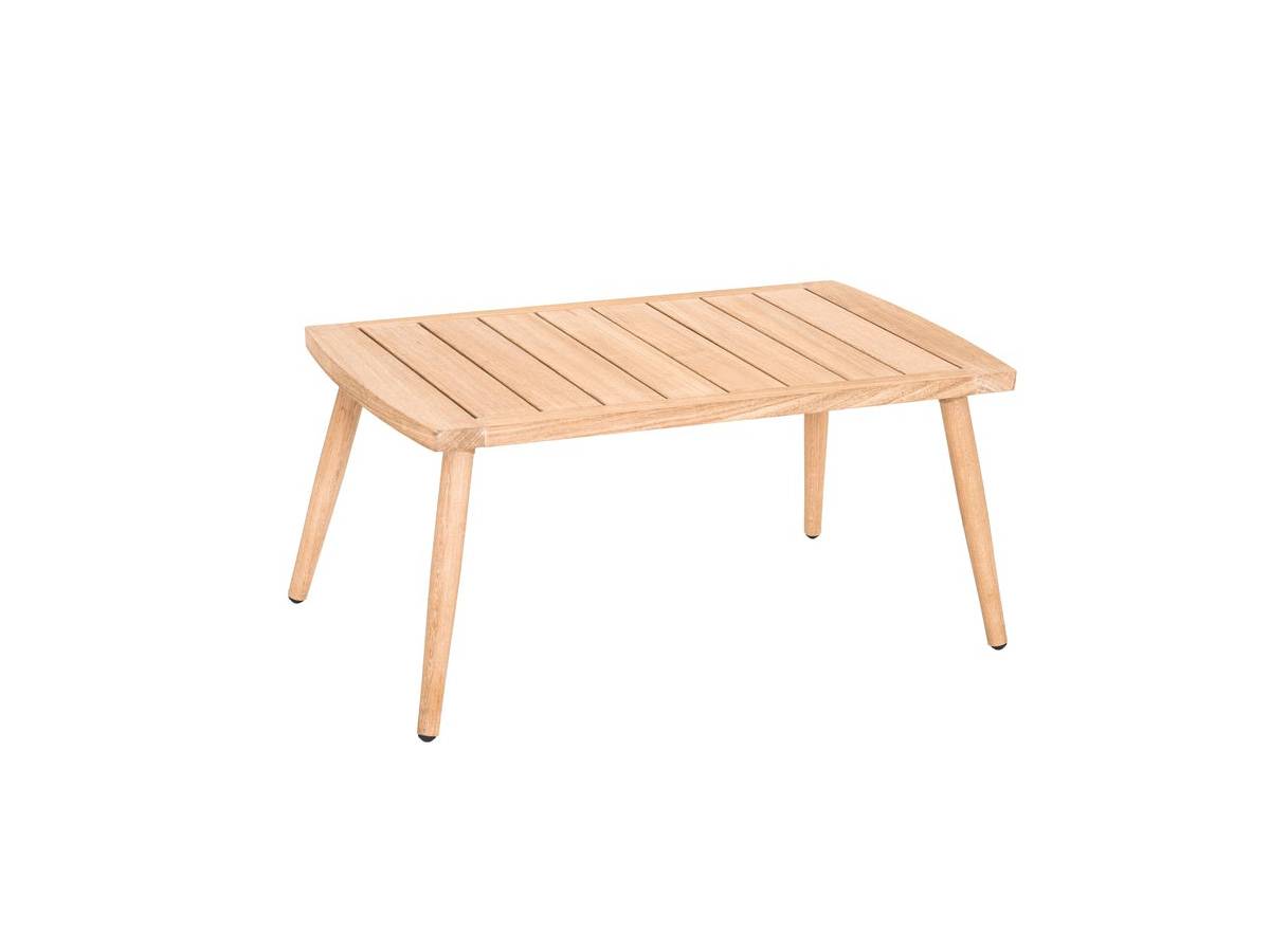 Salon détente pour 4 ou 5 personnes en résine tressée - JARDILINE - Métal/Résine - Beige - Imagen 6