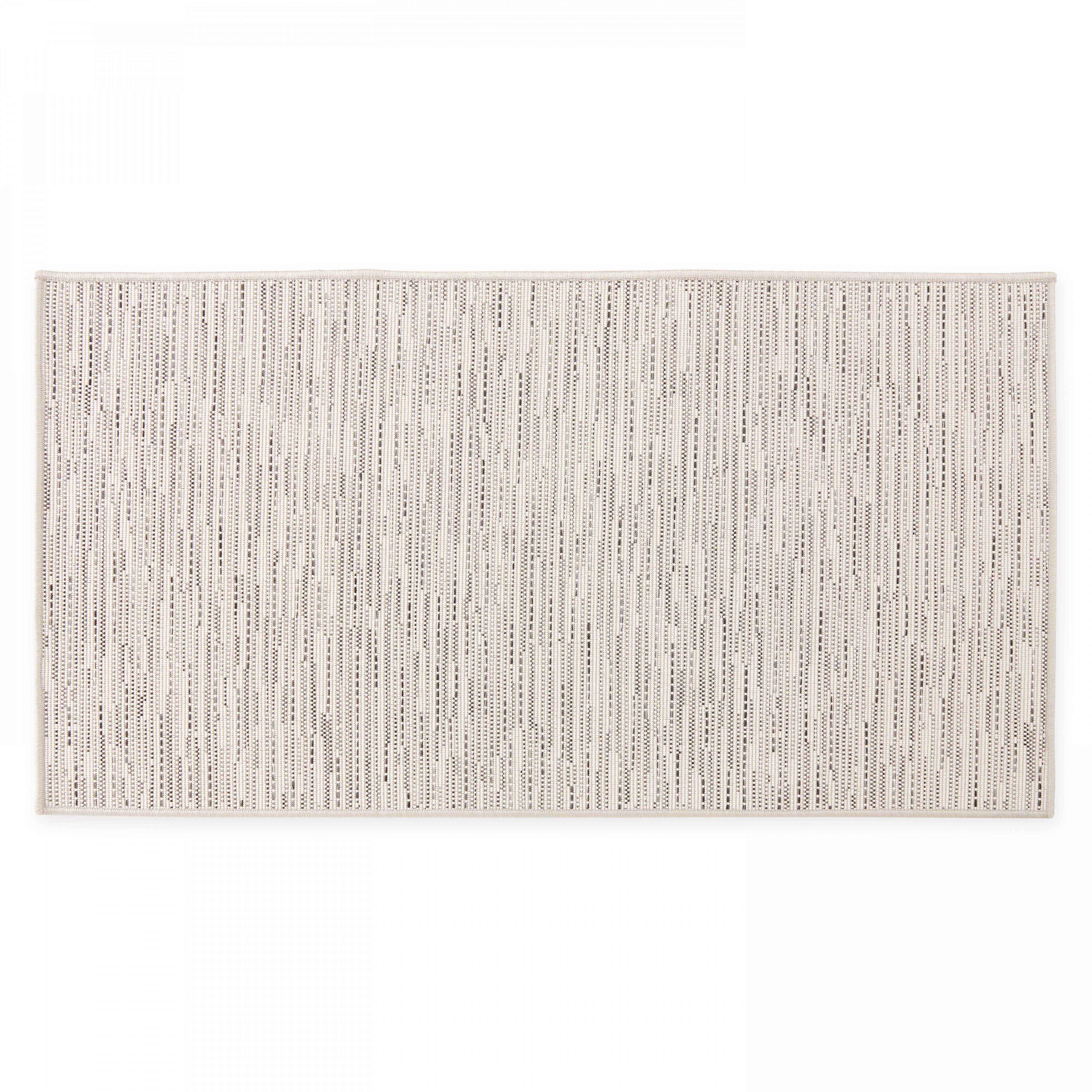 Oviala - Tapis rectangulaire en polypropylène 80x150 cm sable Oda - Oviala - Imagen 1
