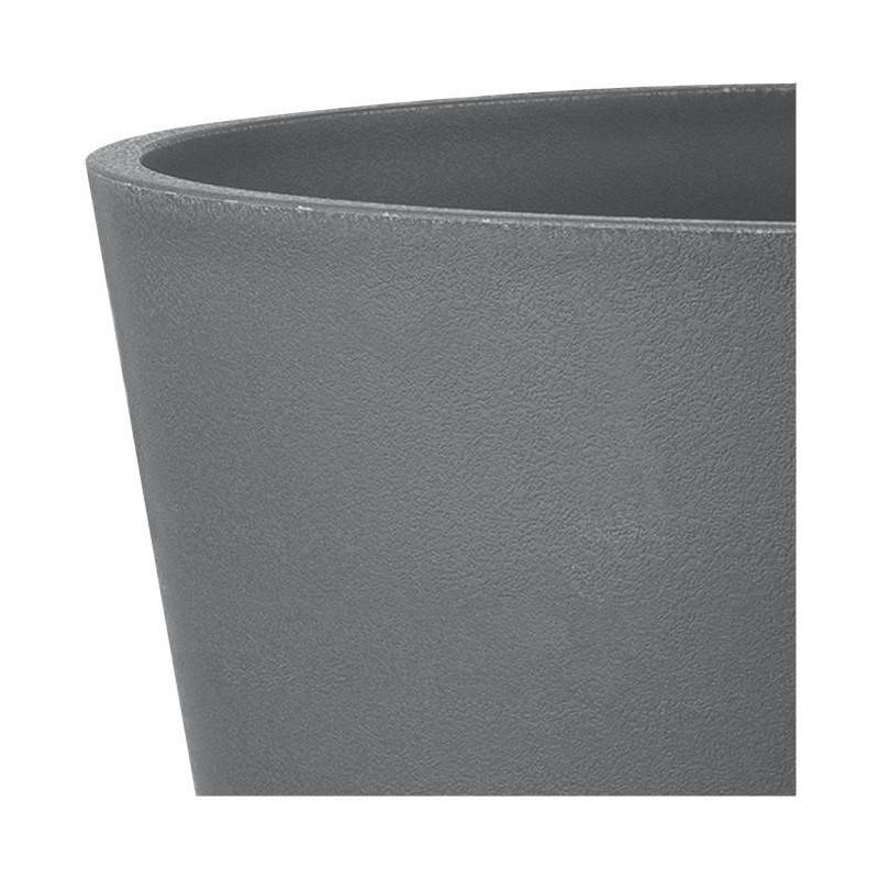Deroma - Pot De Fleurs Carré - Deroma - Origin - 12 L - Gris - Imagen 5